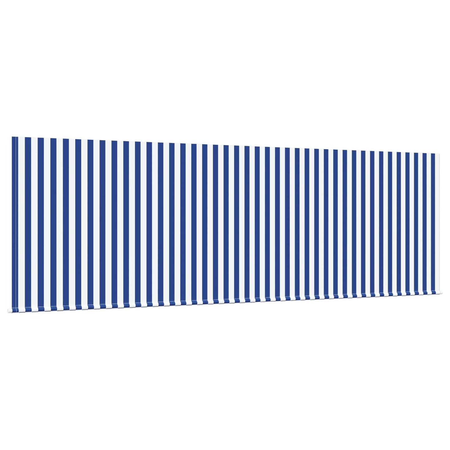 Tenda Retrattile Blu e Bianco 350 x 200 cm | homemem39