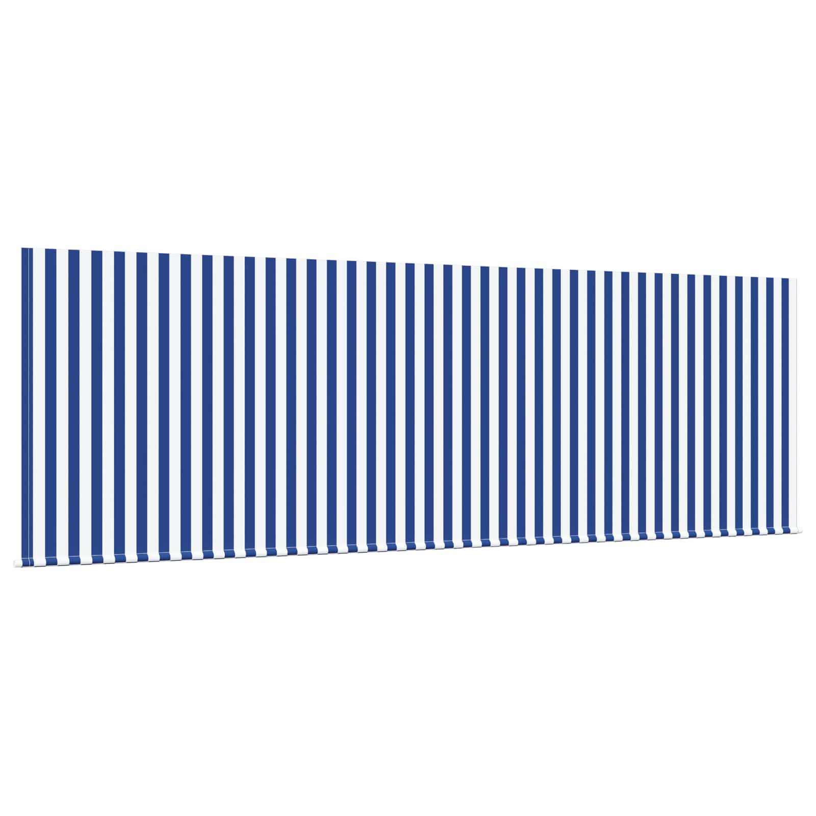 Tenda Retrattile Blu e Bianco 350 x 200 cm | homemem39