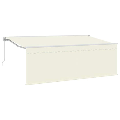 Tenda Retrattile Crema 350 x 200 cm Poliestere e Alluminio | homemem39