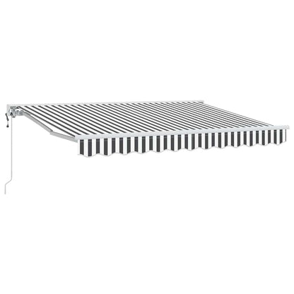 Struttura della tenda Antracite e Bianco 350 x 200 cm | homemem39