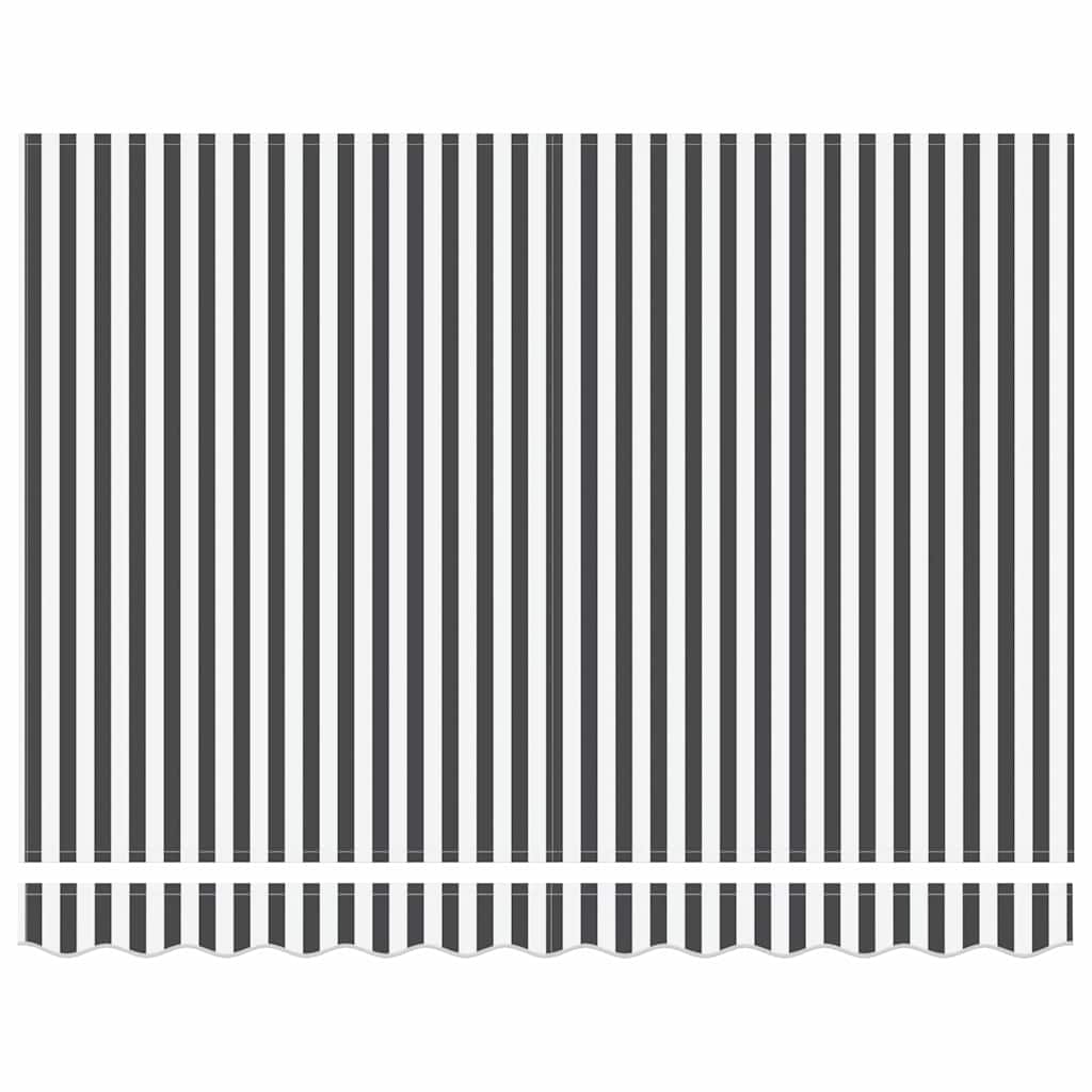 Struttura della tenda Antracite e Bianco 350 x 200 cm | homemem39