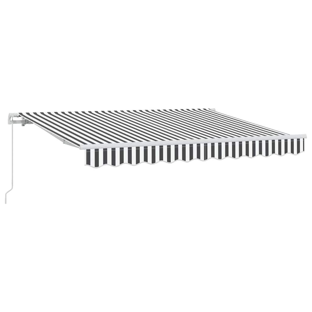 Tenda Retrattile Antracite 350 x 200 cm Tessuto | homemem39