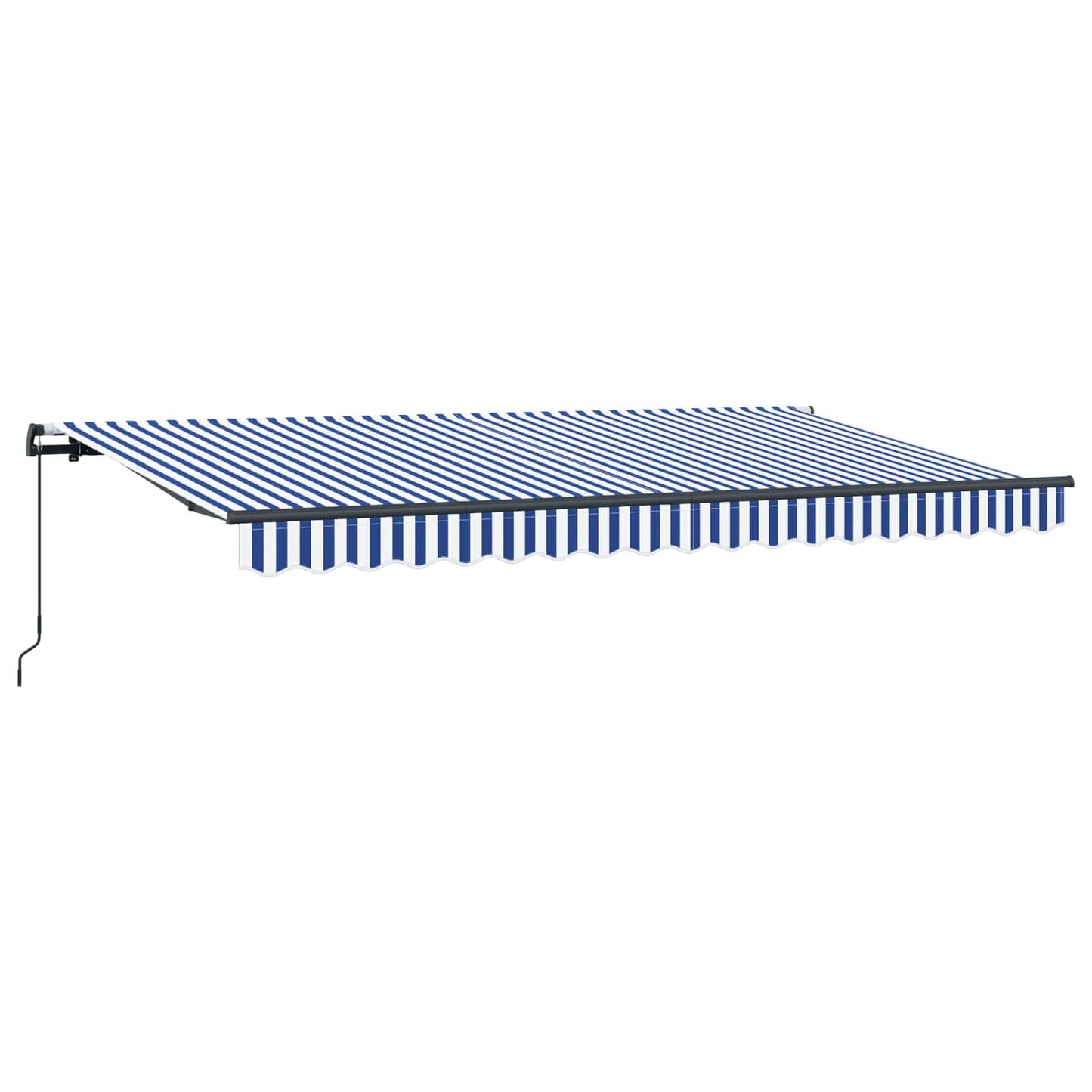 Tenda Retrattile Blu 400 x 200 cm Tessuto | homemem39