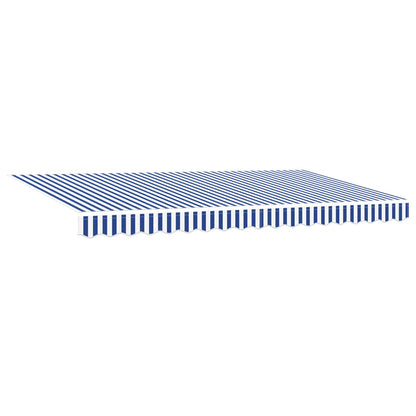 Tenda Retrattile Blu 400 x 200 cm Tessuto