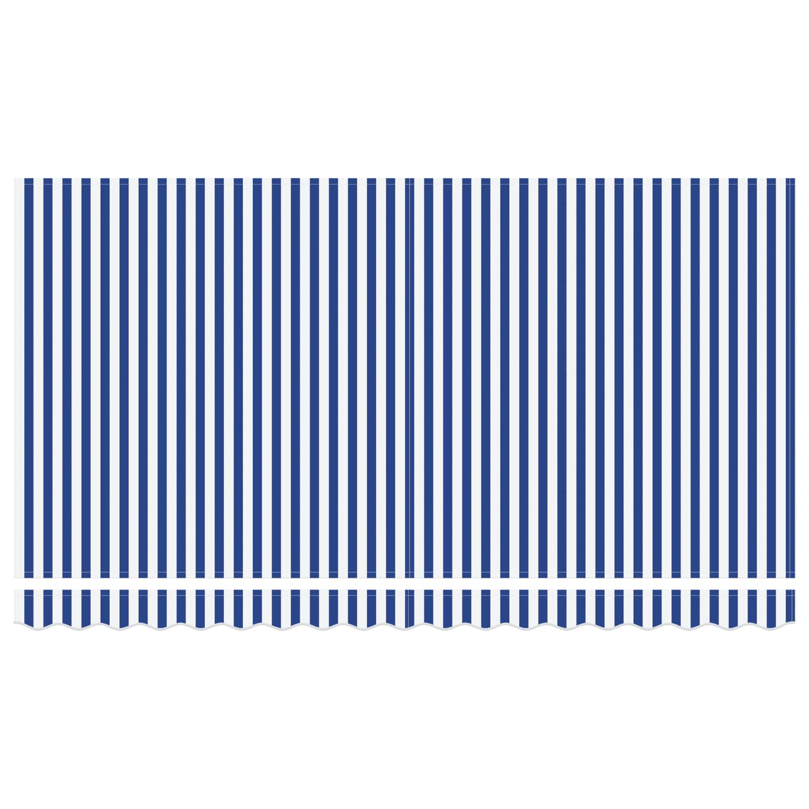 Tenda Retrattile Blu 400 x 200 cm Tessuto | homemem39