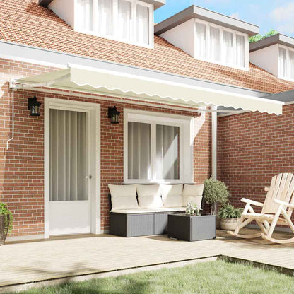Struttura della tenda Crema 400 x 200 cm | homemem39