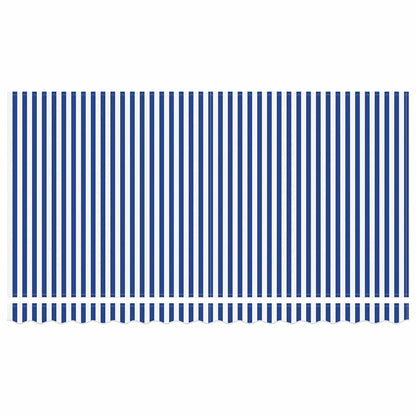 Tenda Retrattile Blu e Bianco 400 x 200 cm | homemem39