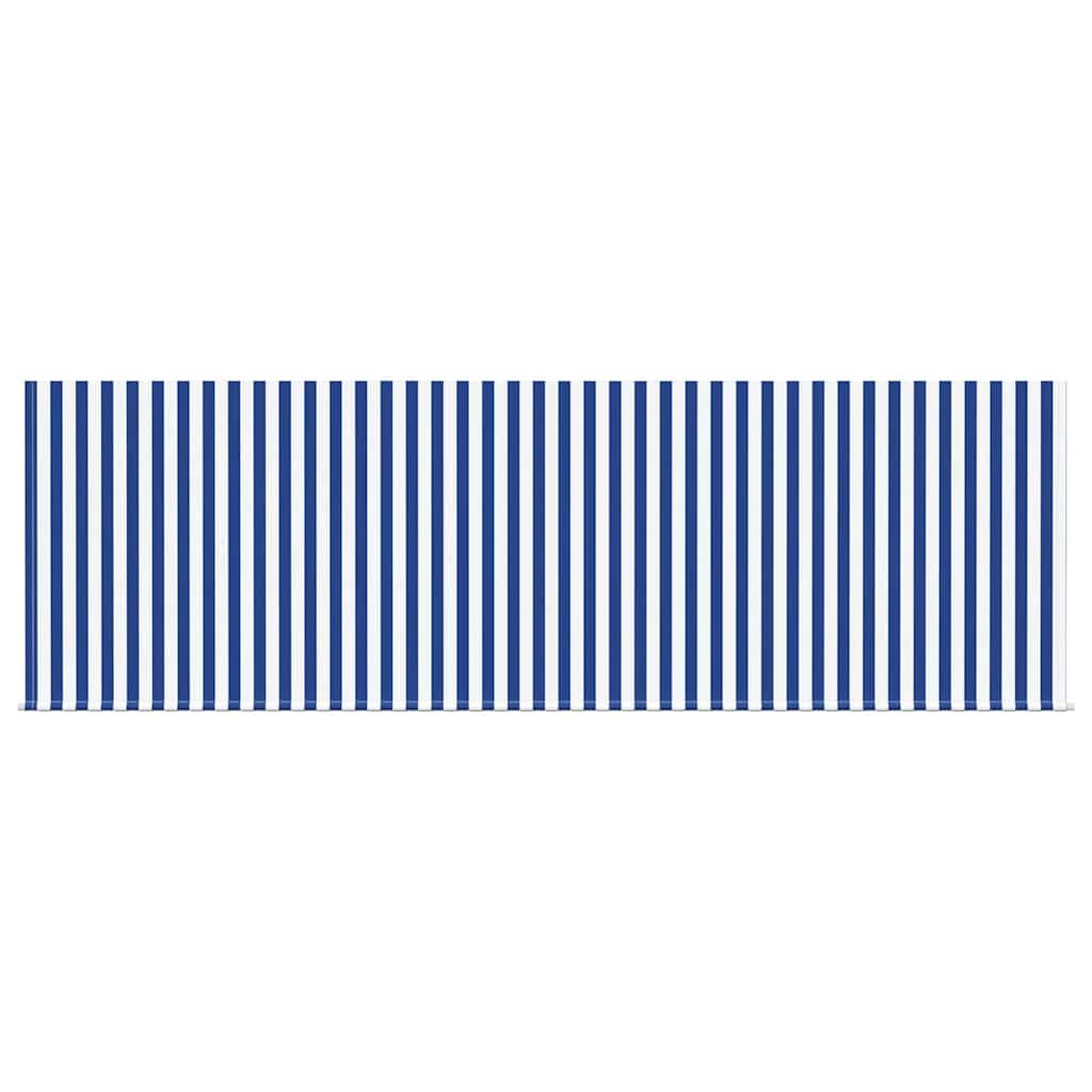 Tenda Retrattile Blu e Bianco 400 x 200 cm | homemem39