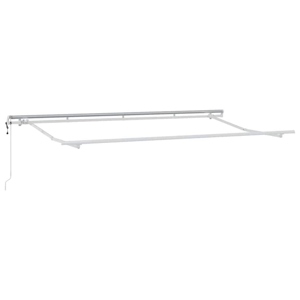 Tenda retrattile Blu e Bianco 400 x 200 cm | homemem39