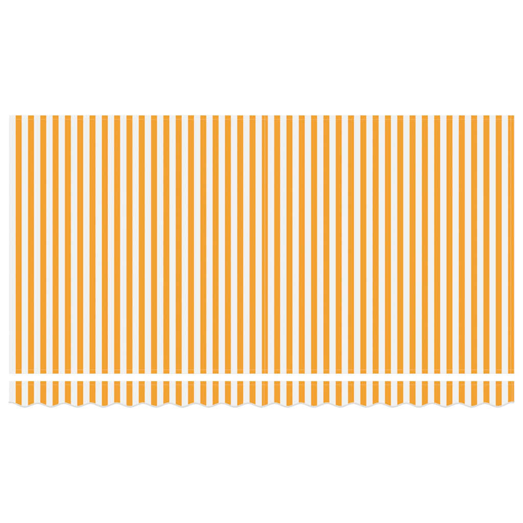 Struttura della tenda Giallo e Bianco 400 x 200 cm | homemem39