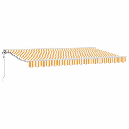 Struttura della tenda Giallo e Bianco 400 x 200 cm | homemem39