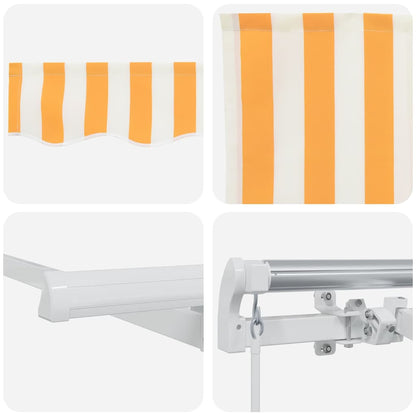 Tenda Retrattile Giallo 400 x 200 cm Tessuto | homemem39