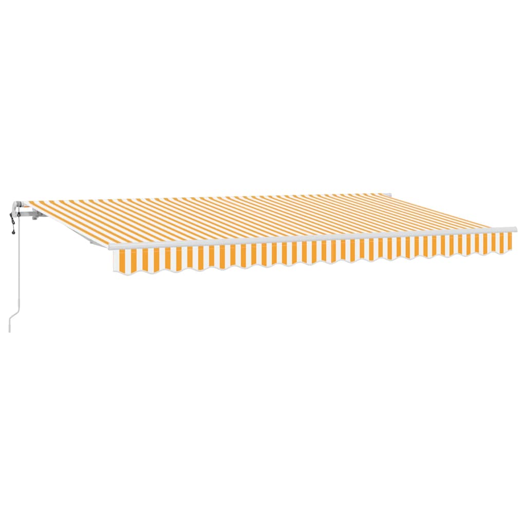 Tenda retrattile Giallo 400 x 200 cm Tessuto