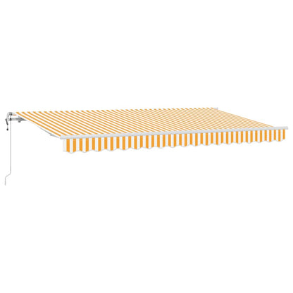 Tenda retrattile Giallo 400 x 200 cm Tessuto