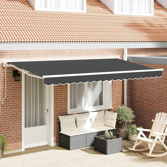 Struttura della tenda Antracite 400 x 200 cm | homemem39