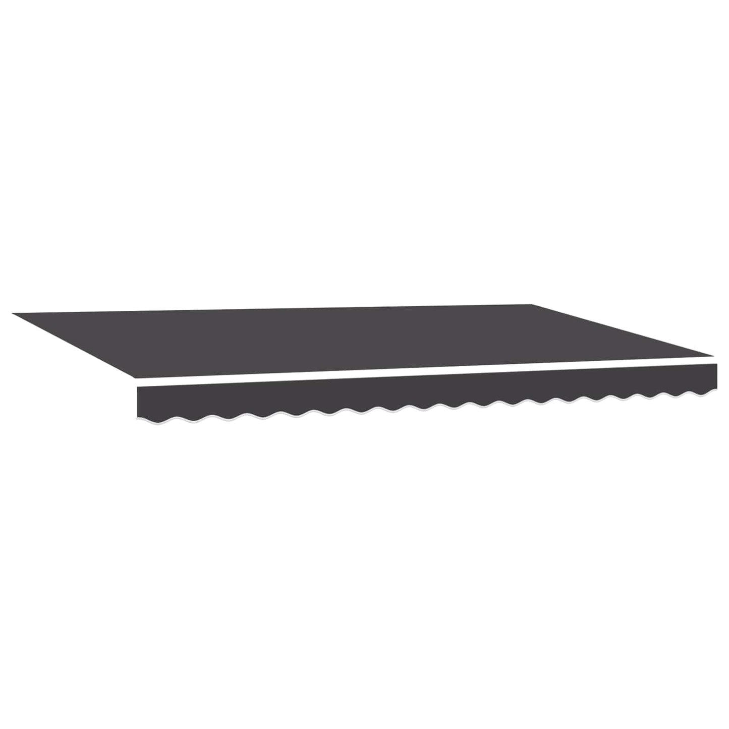 Tenda Retrattile Antracite 400 x 200 cm Tessuto | homemem39