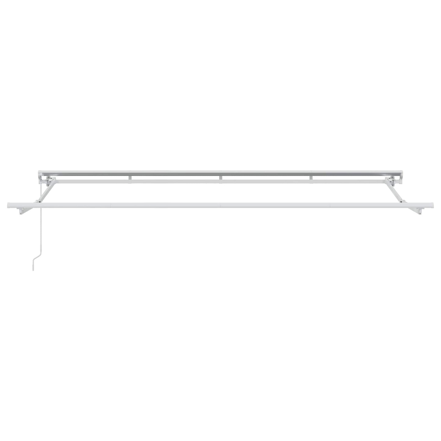 Tenda Retrattile Antracite 400 x 200 cm Poliestere e Alluminio | homemem39