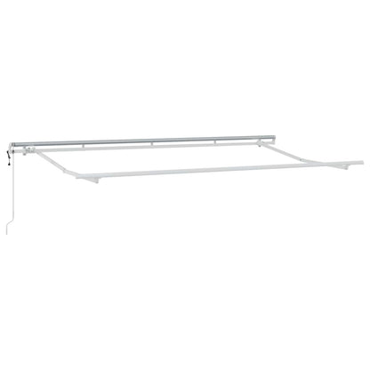 Tenda Retrattile Antracite 400 x 200 cm Poliestere e Alluminio