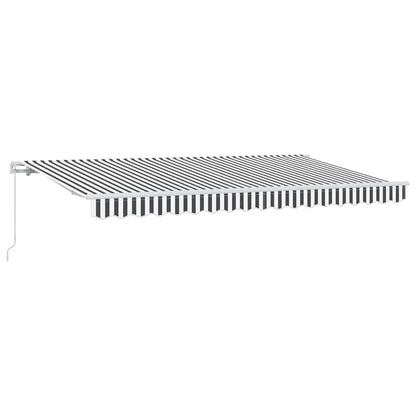 Tenda Retrattile Antracite 400 x 200 cm Tessuto | homemem39