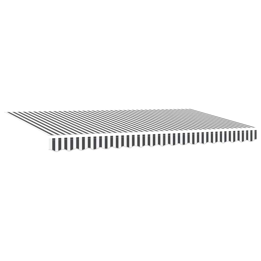 Tenda Retrattile Antracite 400 x 200 cm Tessuto | homemem39