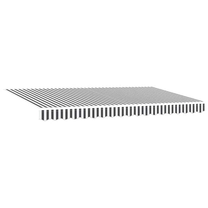 Tenda Retrattile Antracite 400 x 200 cm Tessuto | homemem39