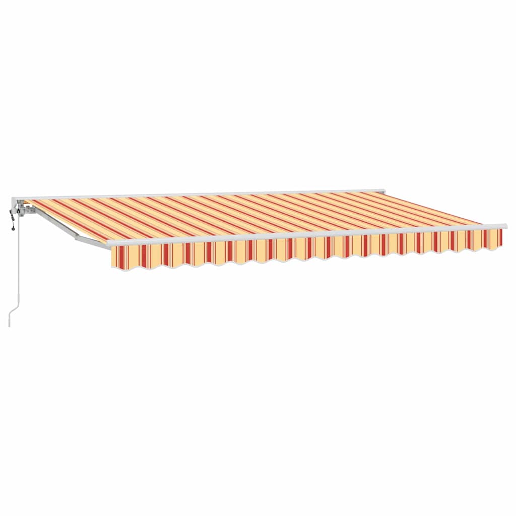 Tenda Retrattile Striscia Multicolore 400x200 cm Tessuto