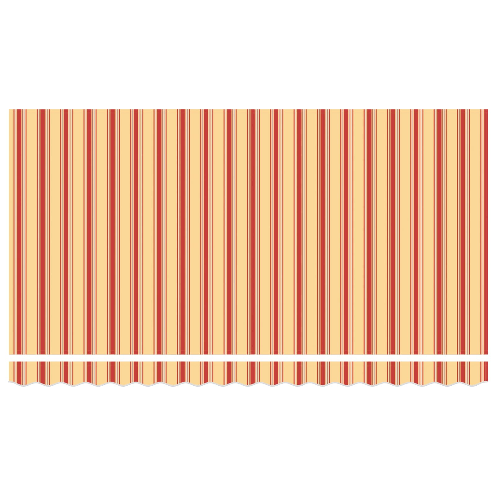 Tenda retrattile Giallo 400 x 200 cm Tessuto | homemem39