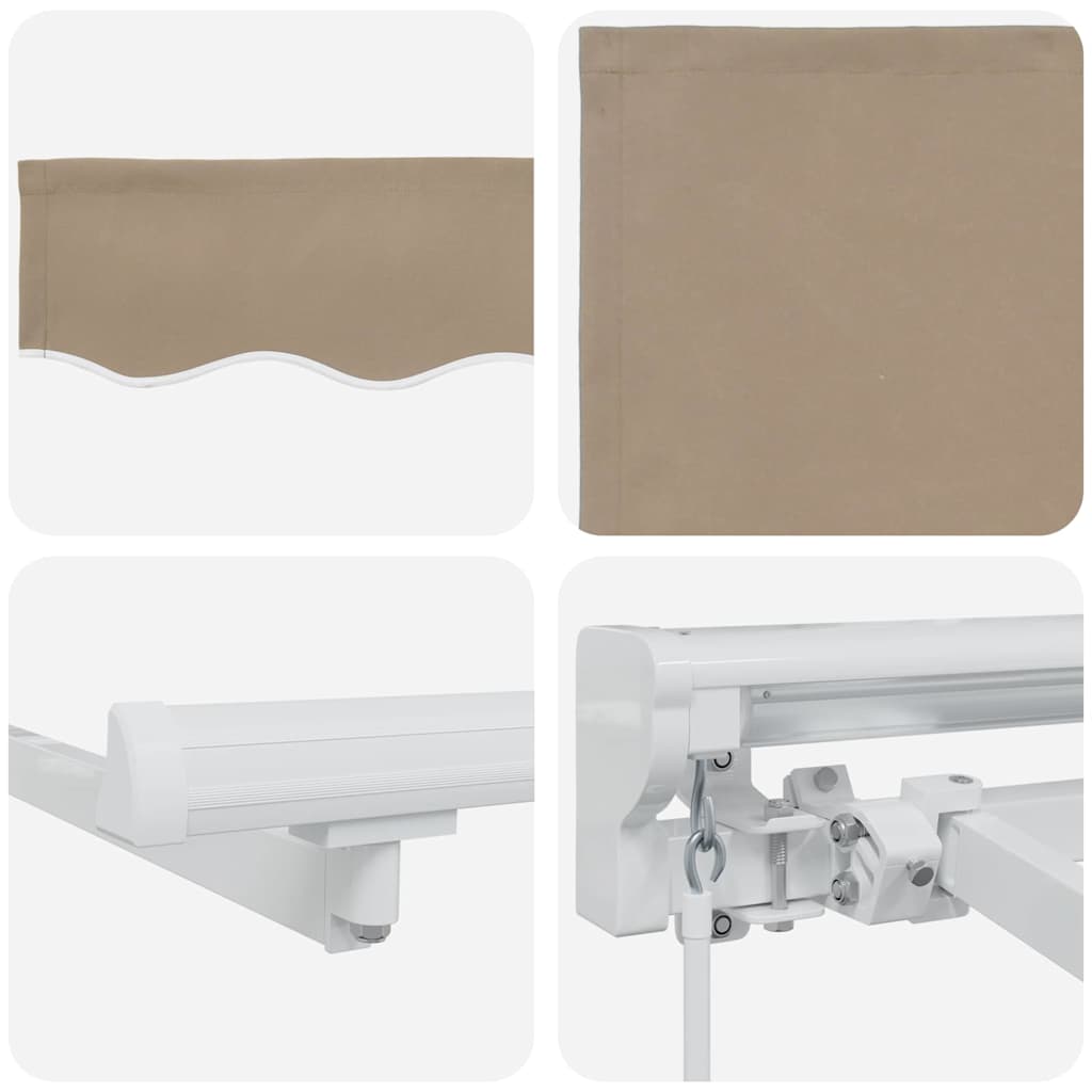 Struttura della tenda Beige 400 x 200 cm | homemem39