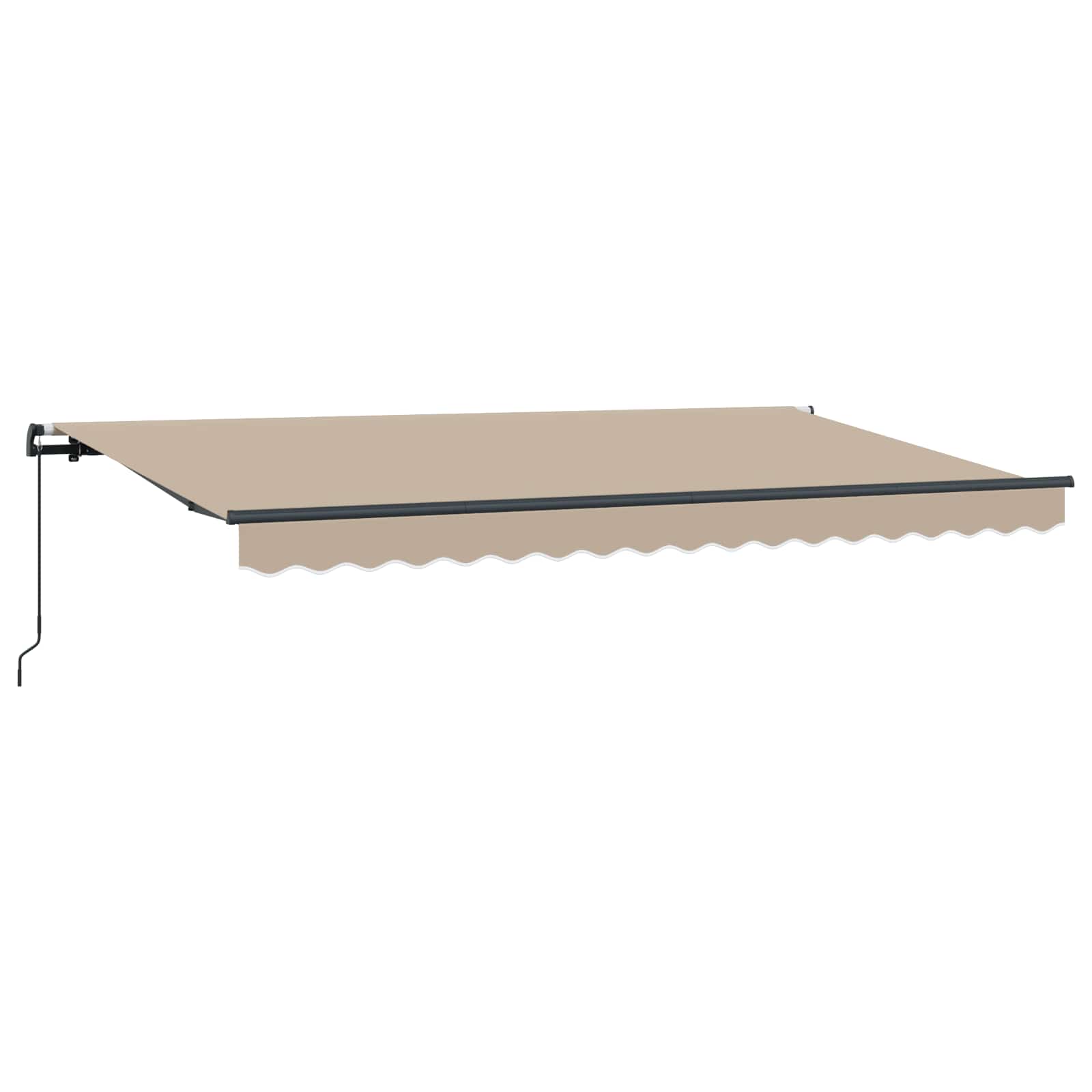 Tenda Retrattile Beige 400 x 200 cm Tessuto | homemem39