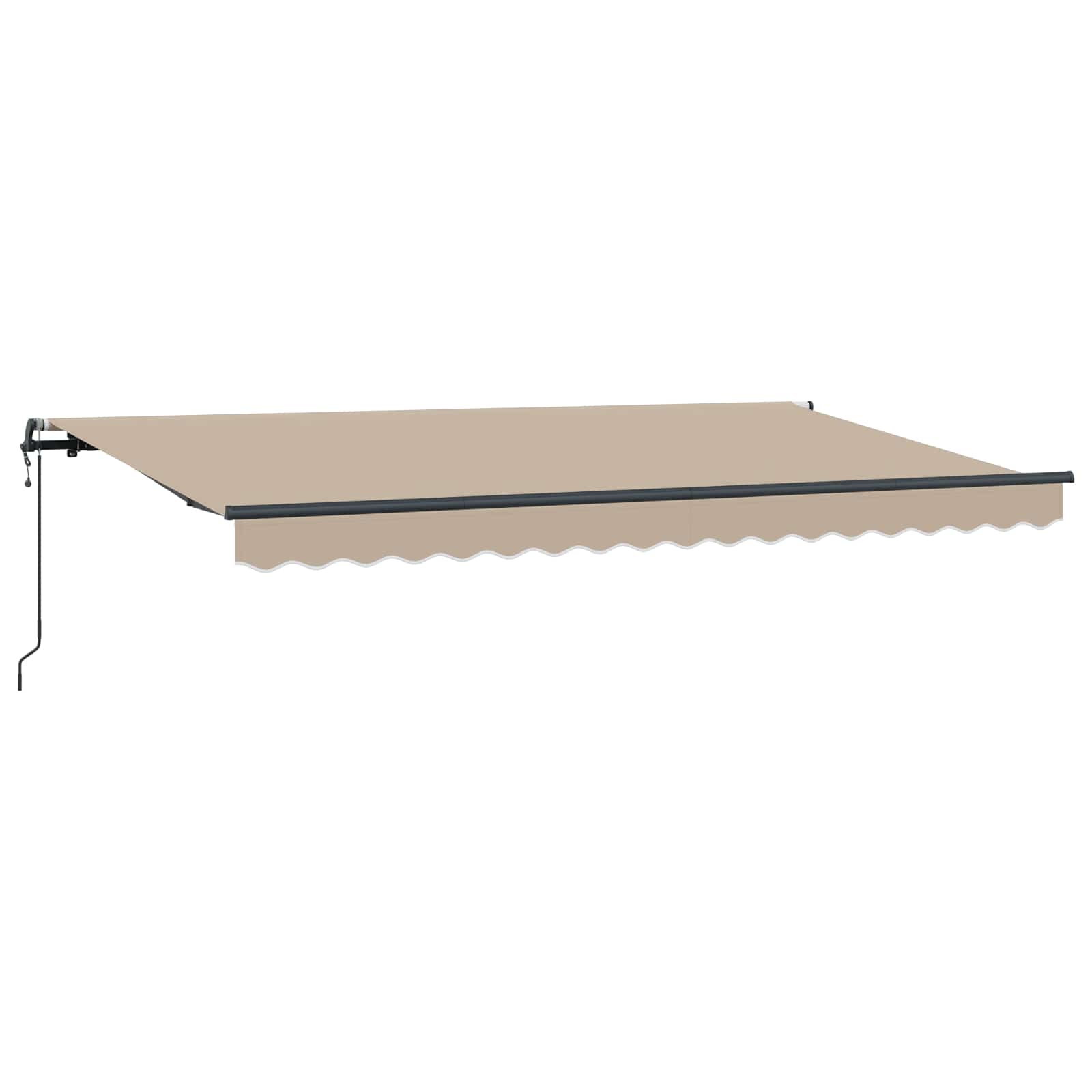 Tenda Retrattile Beige 400 x 200 cm Tessuto | homemem39