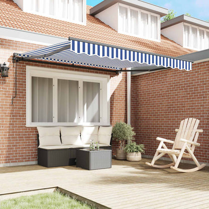 Struttura della tenda Blu e Bianco 300 x 250 cm | homemem39