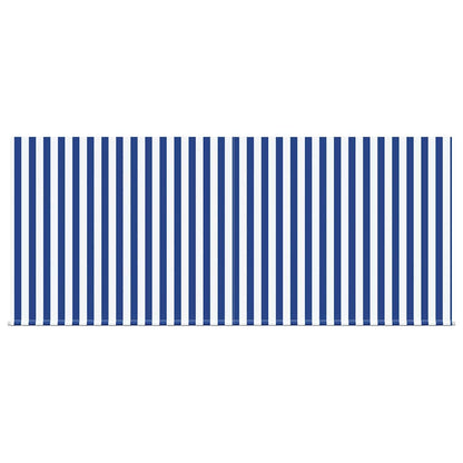 Tenda Retrattile Blu e bianco 300 x 250 cm Tessuto