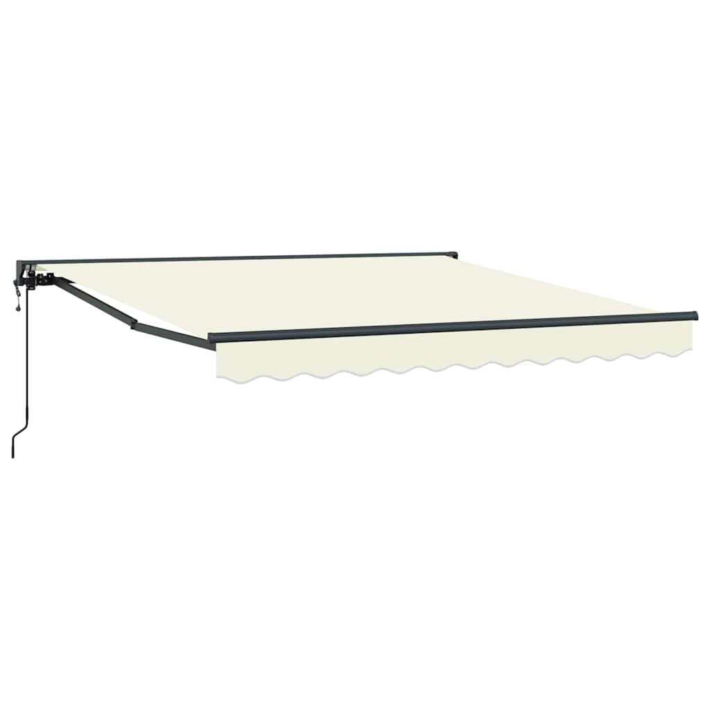 Tenda Retrattile Crema 300x250 cm Tessuto