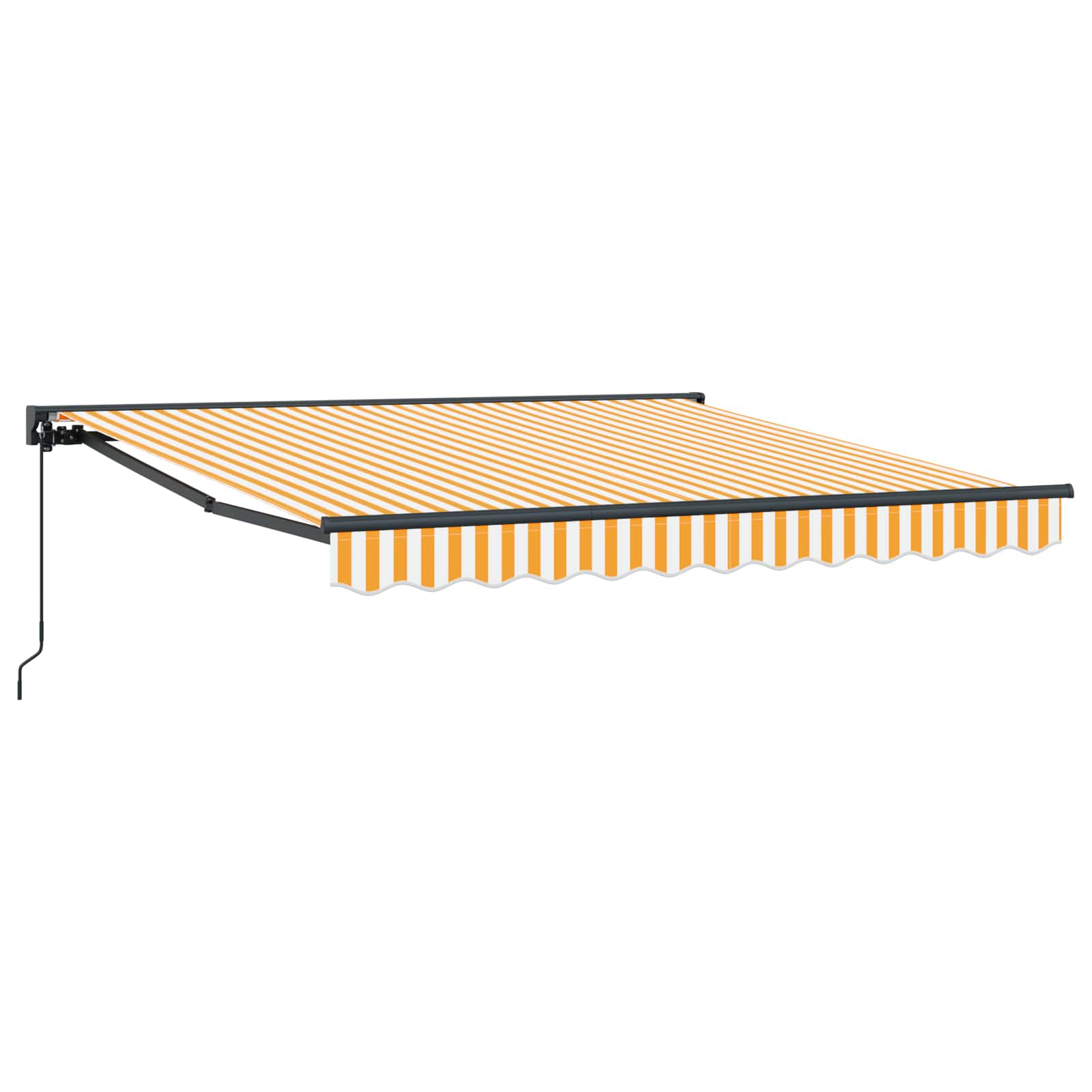 Struttura della tenda Giallo e Bianco 300 x 250 cm | homemem39