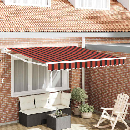 Tenda retrattile Arancione e Marrone 300 x 250 cm | homemem39