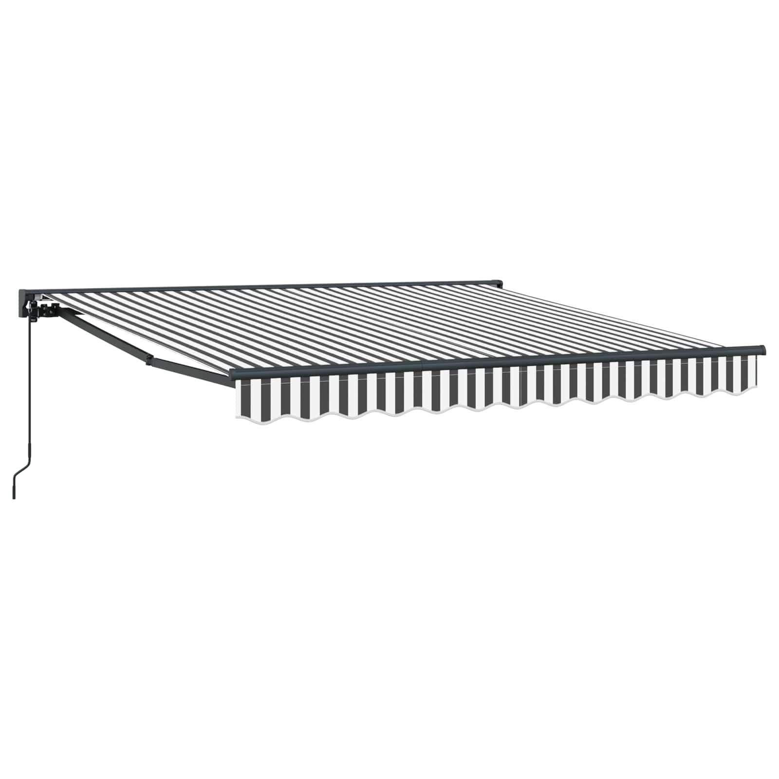 Struttura della tenda Antracite e Bianco 300 x 250 cm | homemem39
