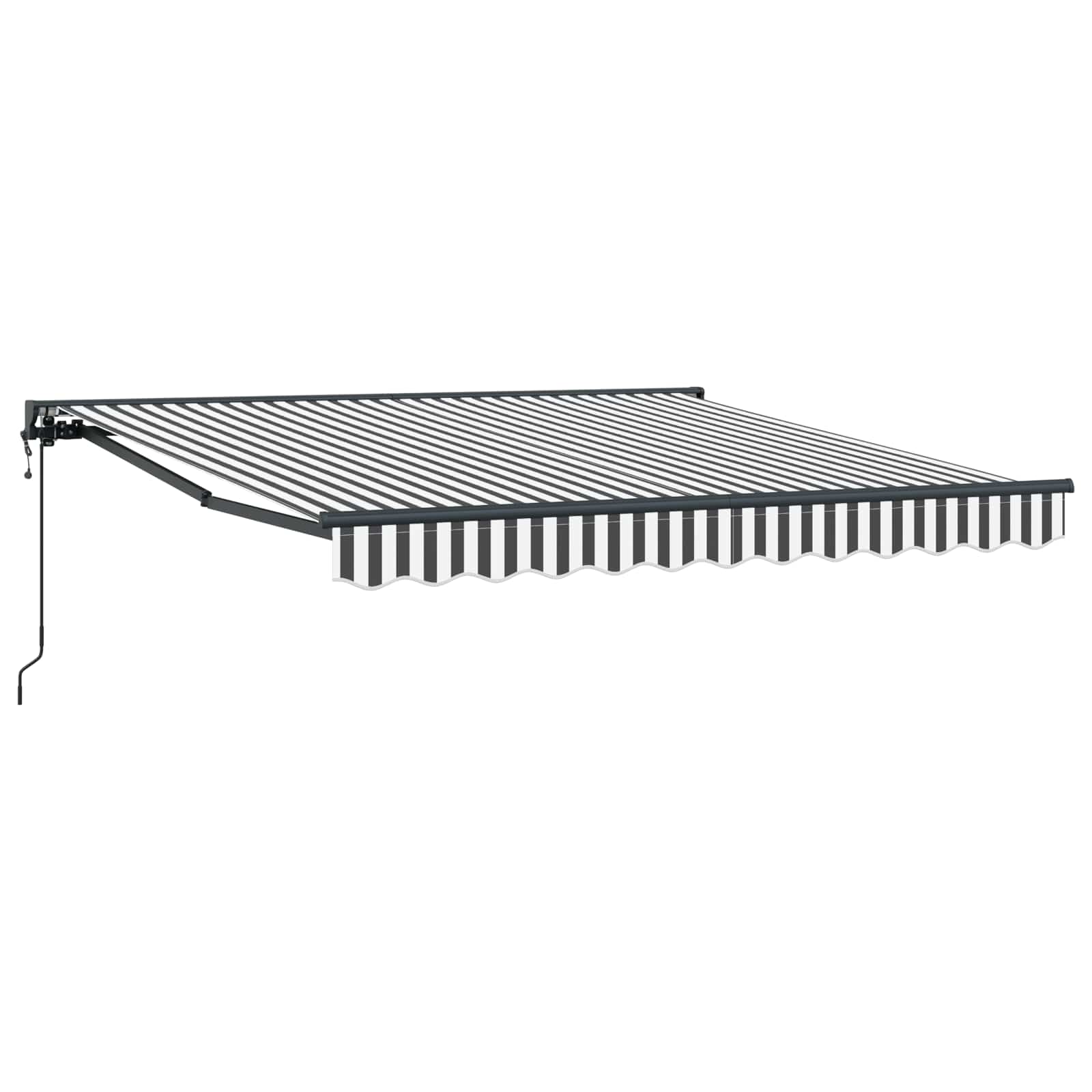 Struttura della tenda Antracite e Bianco 300 x 250 cm | homemem39