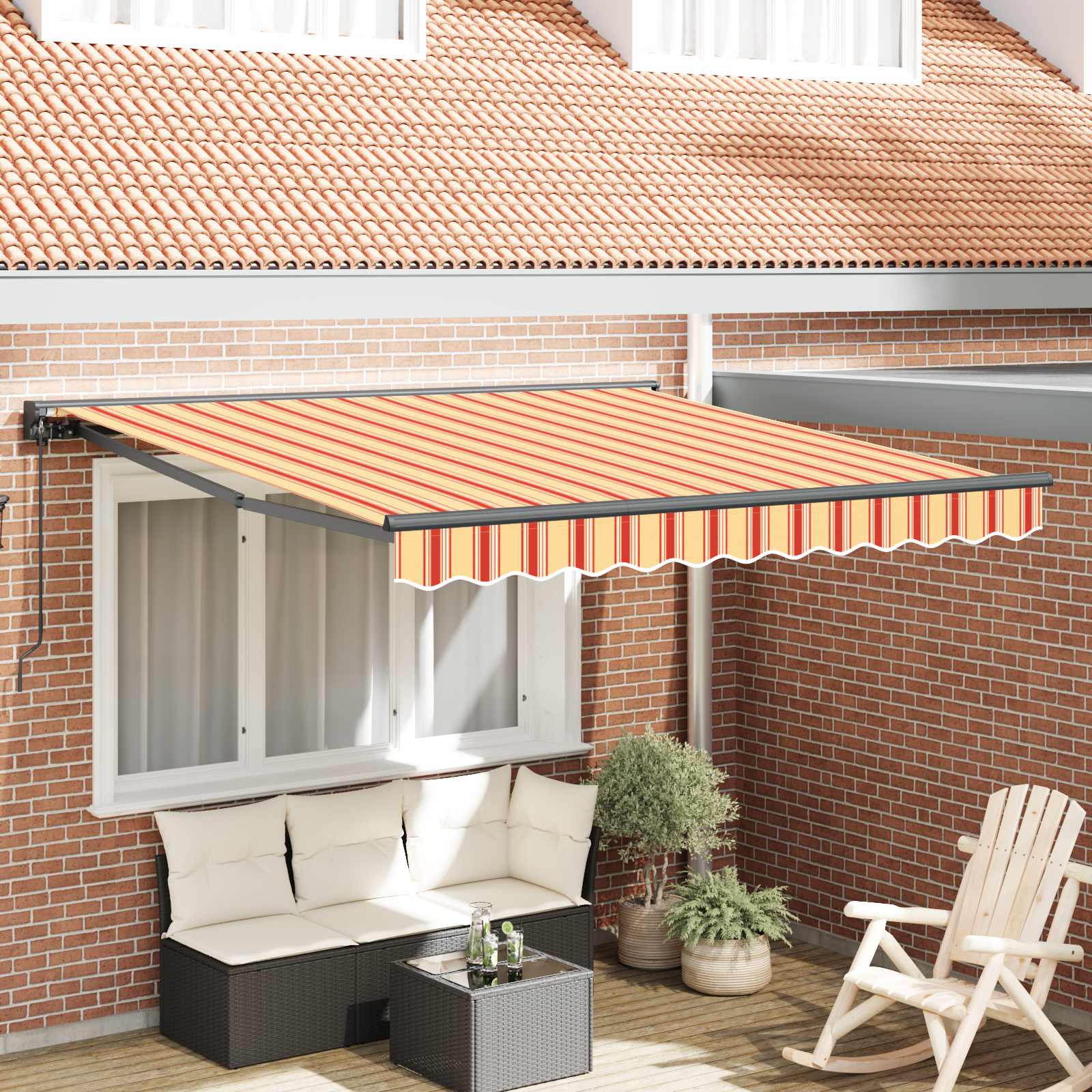 Struttura della tenda Multicolore 300 x 250 cm | homemem39