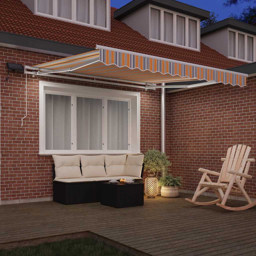 Tenda Retrattile con Multicolore 300 x 250 cm Tessuto - homemem39