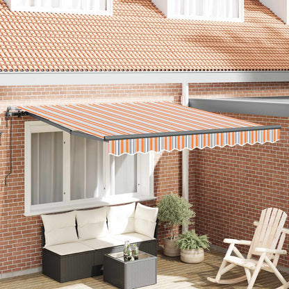 Tenda retrattile Multicolore 300 x 250 cm Tessuto e Alluminio | homemem39