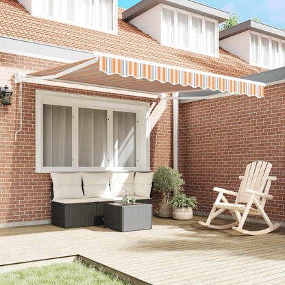 Tenda retrattile Multicolore 300 x 250 cm Poliestere e Metallo | homemem39