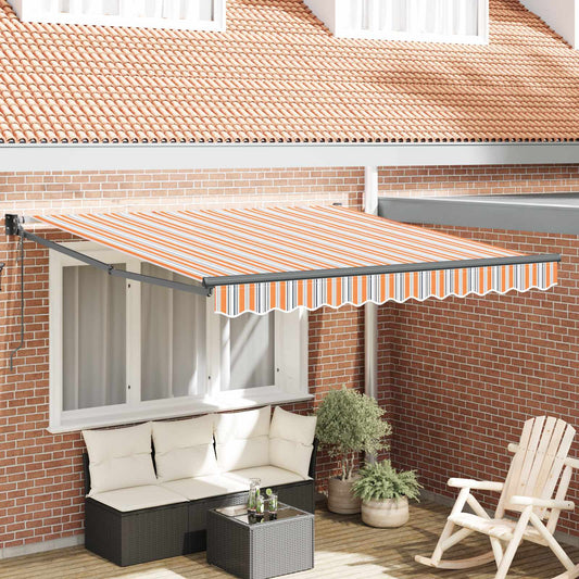 Tenda retrattile Multicolore 300 x 250 cm Poliestere e Metallo | homemem39