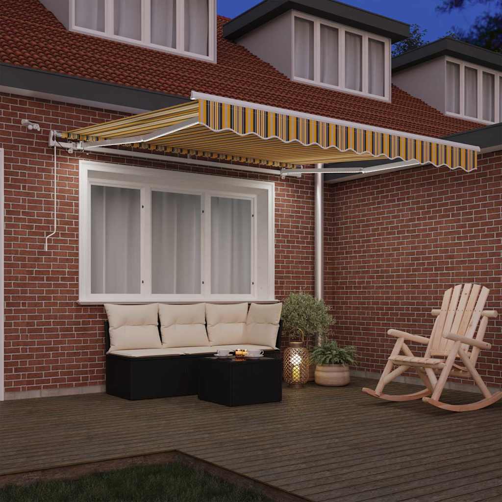 Tenda retrattile Multicolore 300 x 250 cm Poliestere | homemem39