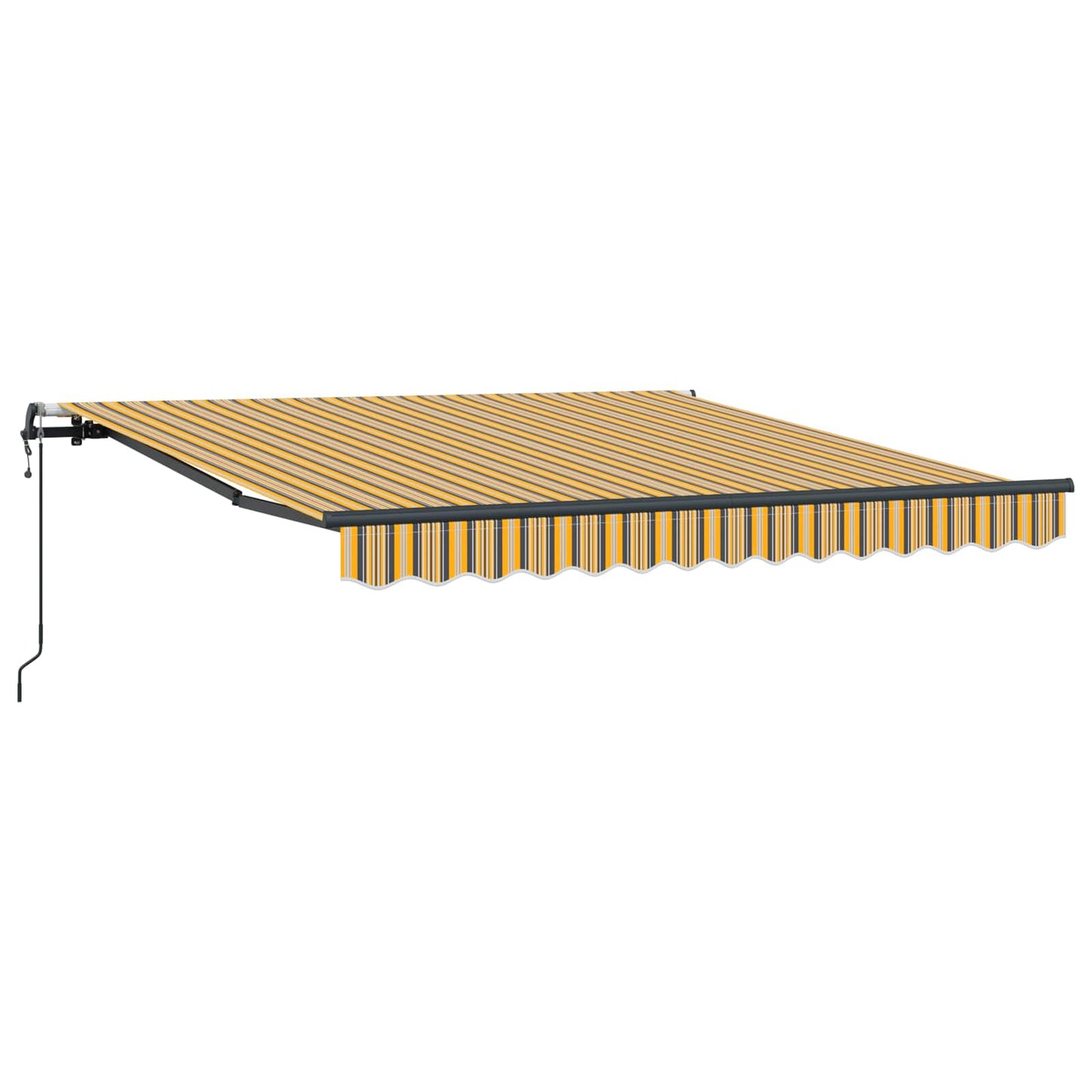 Tenda retrattile Multicolore 300 x 250 cm Tessuto e Alluminio | homemem39