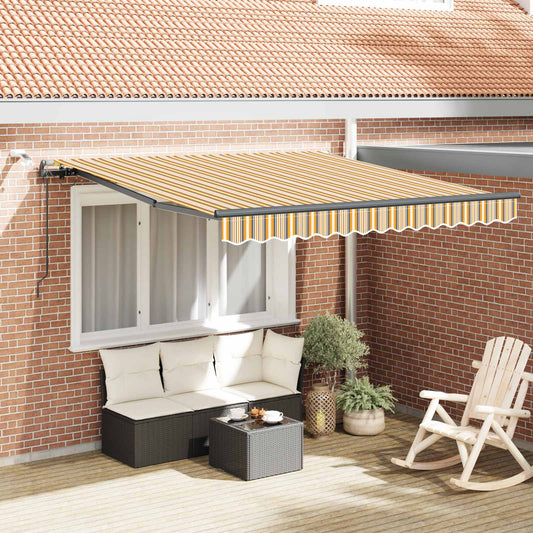 Tenda retrattile Multicolore 300 x 250 cm Poliestere | homemem39
