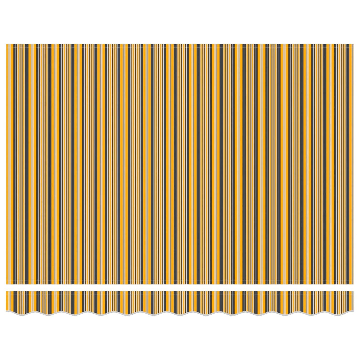 Tenda Retrattile Giallo e Grigio 300 x 250 cm