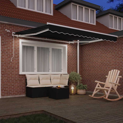 Tenda retrattile Nero 300 x 250 cm Poliestere | homemem39