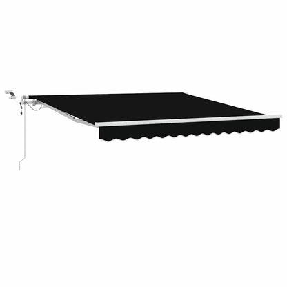 Tenda retrattile Nero 300 x 250 cm Poliestere | homemem39