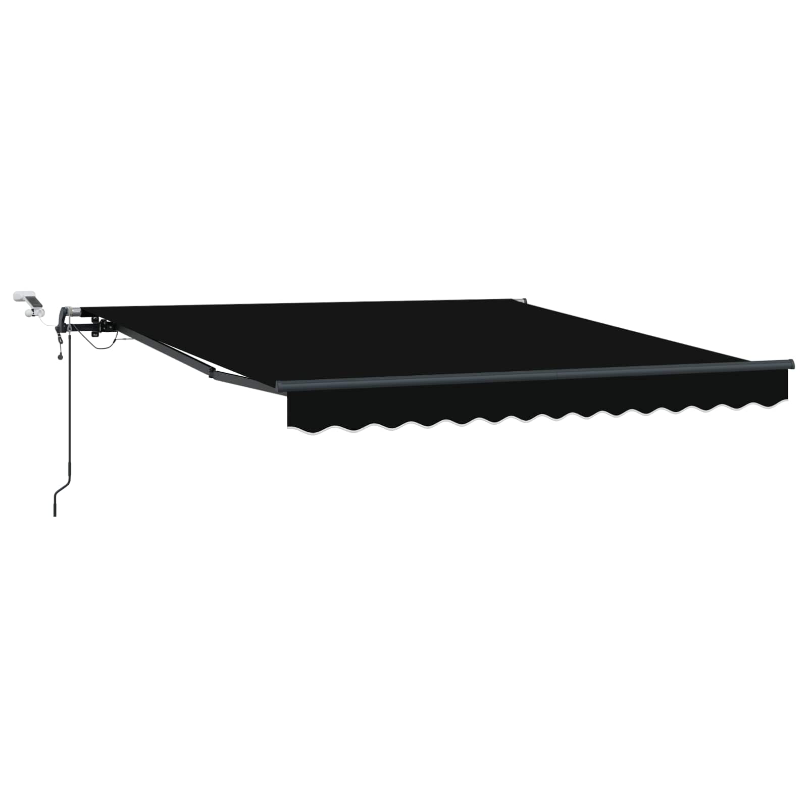 Tenda retrattile Nero 300 x 250 cm Poliestere | homemem39