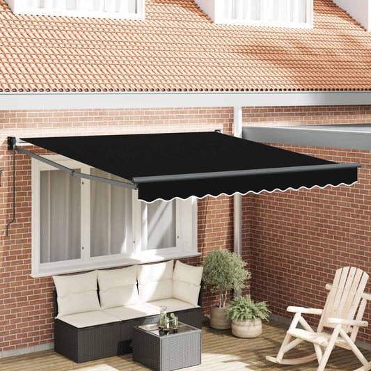 Tenda retrattile Nero 300 x 250 x 165 cm | homemem39